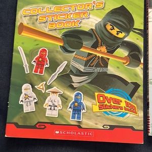Lego ninja sticker books